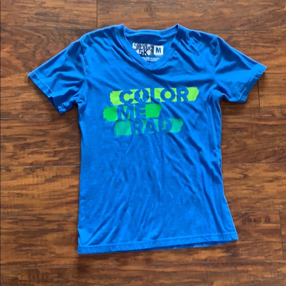 Color Me Rad V Neck Tee
